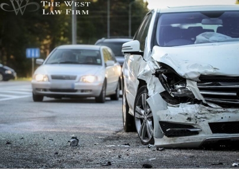 A car after an accident
